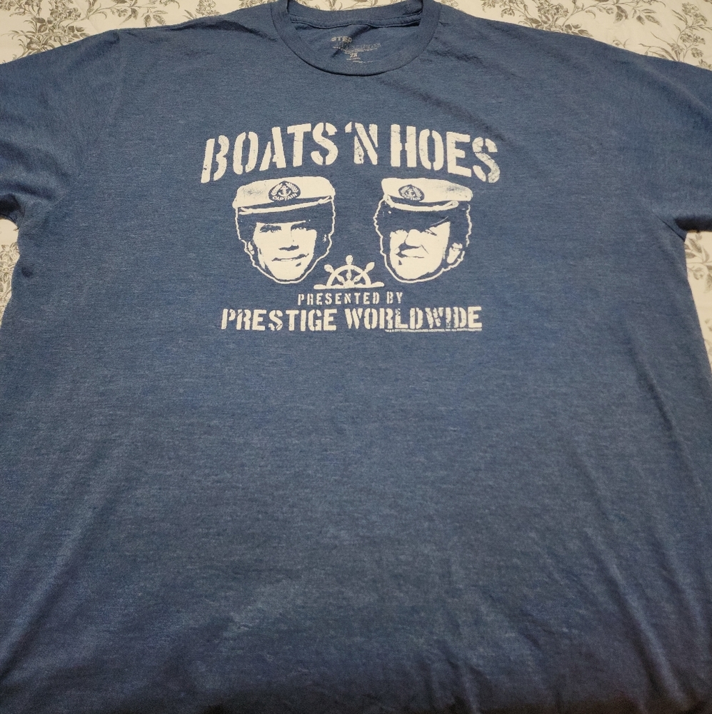 Step Brothers the movie inspired graphic tee prestige worldwide Boats and H*es